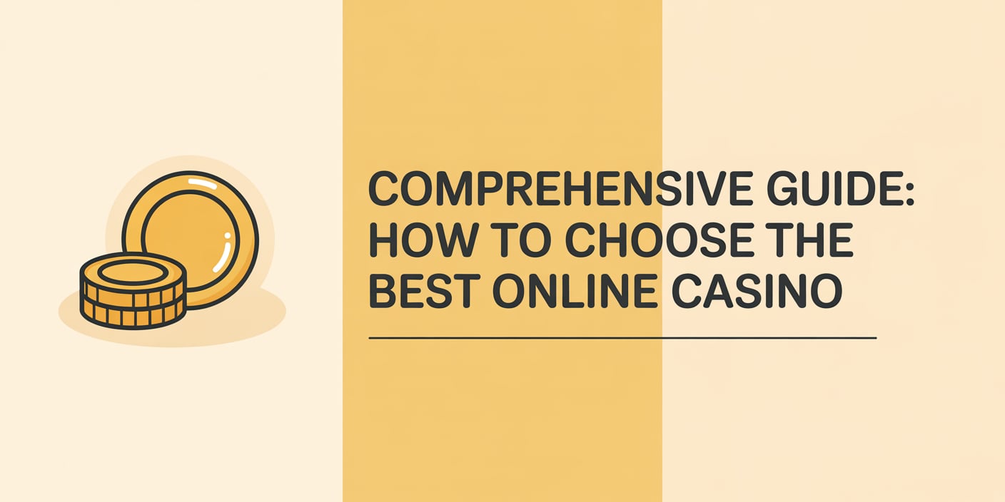 Comprehensive Guide: How to Choose the Best Online Casino