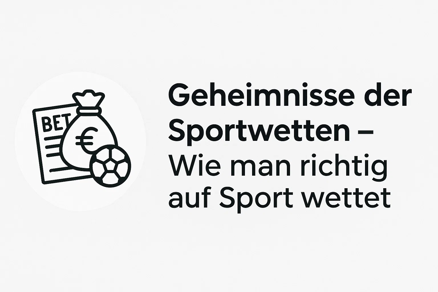 Geheimnisse der Sportwetten – Wie man richtig auf Sport wettet